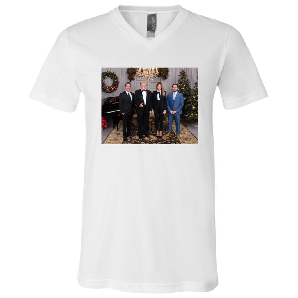 Trump Unisex Jersey SS V-Neck T-Shirt