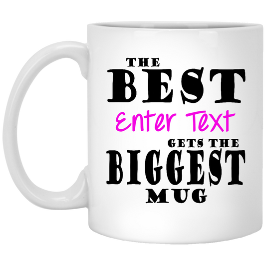 Personalized - The Best XP8434 11 oz. White Mug