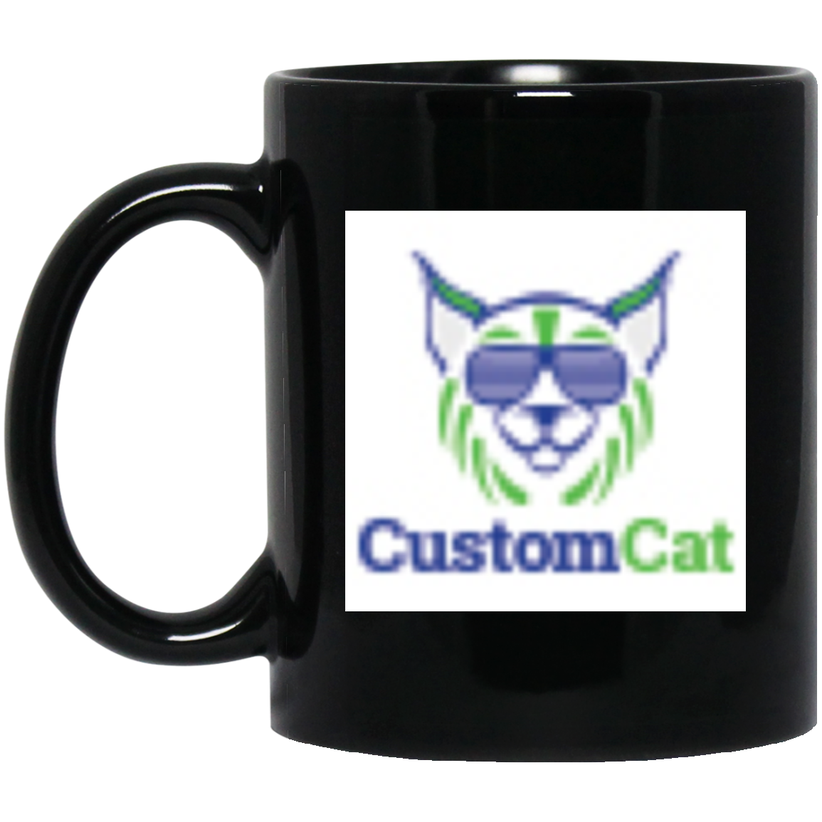 Custom Kitty Official 11 oz. Black Mug